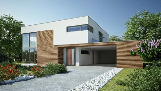 Aluminium-Haustür ATRIS mit modernem und klassischem Design für die Ortenau und Sinzheim, Baden-Baden, Rastatt, Ettlingen, Karlsruhe