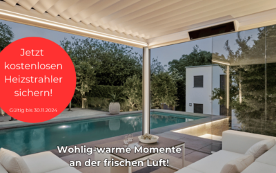 Herbst-Aktion: Warema Design Heizstrahler kostenlos